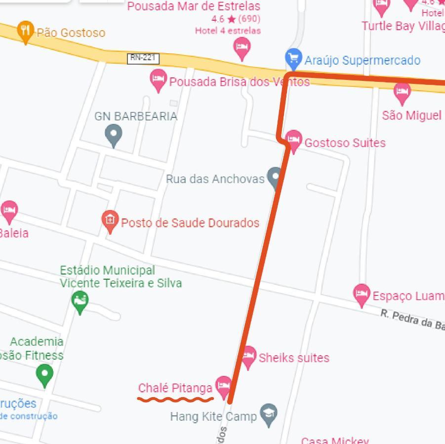 Chale Pitanga Villa Sao Miguel do Gostoso Ngoại thất bức ảnh